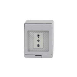 Hydrobox enchufe simple sobrepuesto 10/16A resistente al agua