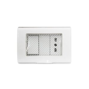 Hydrobox Embutido Enchufe Simple 10/16A y Interruptor 9/12 para instalaciones eléctricas seguras