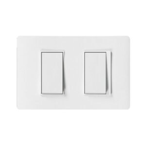 Interruptor doble (9/15) 10A Bticino Luzica PU1200