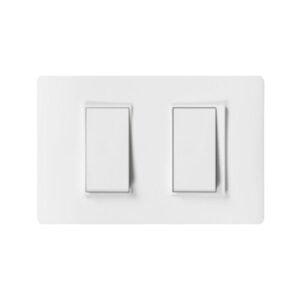 Interruptor doble (9/24) 10A Bticino Luzica PU1201