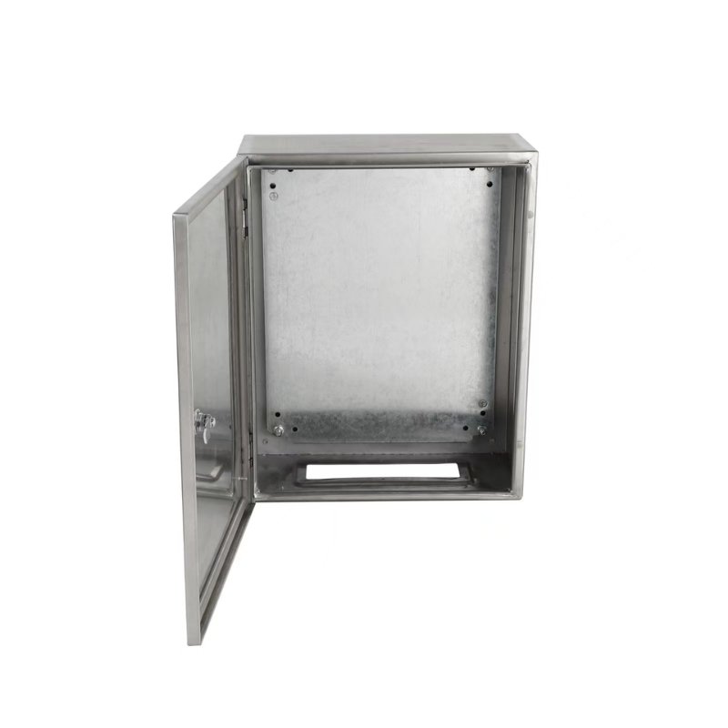 Tablero de acero inoxidable 1000x800x250 mm para instalaciones eléctricas industriales