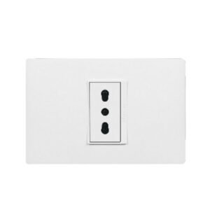 Toma de corriente 2P+T 10A y 16A Bticino Luzica PU1180