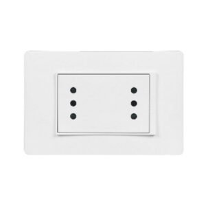 Toma corriente doble 10A y 16A Bticino Luzica PU1213